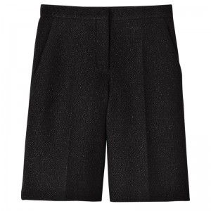 Longchamp Bermuda Shorts Zwart | DJBI17069