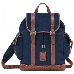 Longchamp Boxford Backpack Blauw | NAUX89132