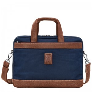 Longchamp Boxford L Briefcase Blauw | FWZQ35248