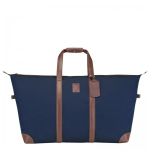 Longchamp Boxford L Travel Bag Blauw | NLFK64879