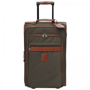 Longchamp Boxford M Suitcase Bruin | UEDW53098