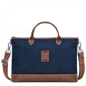 Longchamp Boxford S Briefcase Blauw | GBYT51978