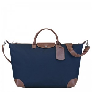 Longchamp Boxford S Travel Bag Blauw | DKQR40169