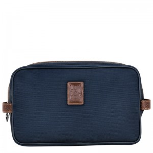 Longchamp Boxford Toiletry Case Blauw | KMEB72508