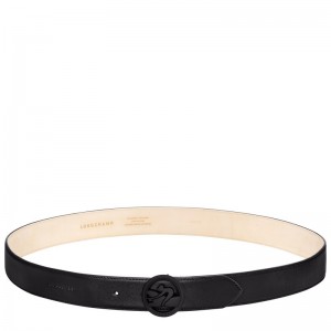 Longchamp Box-trot Belt Zwart | YSHU67210