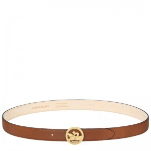 Longchamp Box-trot Ladies' Belt Cognac | JXZL87325