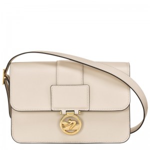 Longchamp Box-trot M Crossbody Bag Paper | NGCQ40917