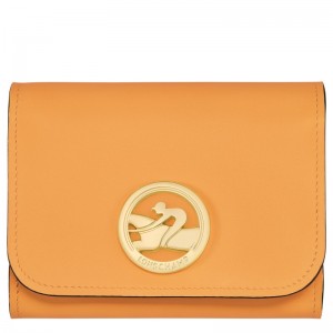 Longchamp Box-trot Wallet Abrikoos | AIGY83795