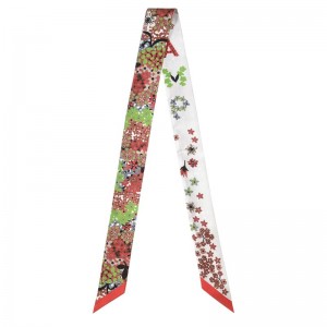 Longchamp Collier De Fleurs Bandeau Paprika | SZEA75632