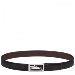 Longchamp Delta Box Belt Zwart | FIEA62541