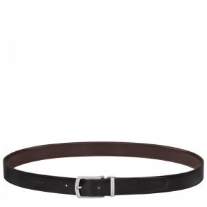 Longchamp Delta Box Belt Zwart | JUTP65142