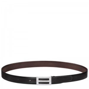 Longchamp Delta Box Belt Zwart | SLAK30915