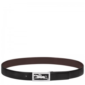 Longchamp Delta Box Belt Zwart | WLCQ92053