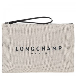 Longchamp Essential Pouch Ecru | JSMU20573