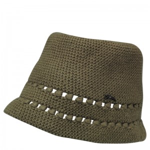 Longchamp Hat Khaki | SNFY82413