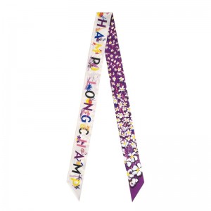 Longchamp Hawaiian Flowers Headband Violet | LBKA64039