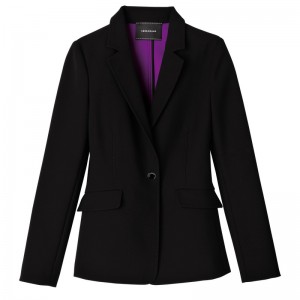 Longchamp Jacket Zwart | GLZP17845