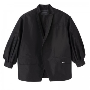 Longchamp Kimono Jacket Zwart | MDZY47168