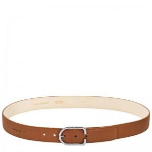 Longchamp Le Foulonné Belt Caramel | HUEQ59280