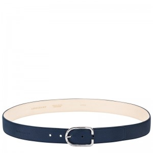 Longchamp Le Foulonné Belt Donkerblauw | MWOS10367