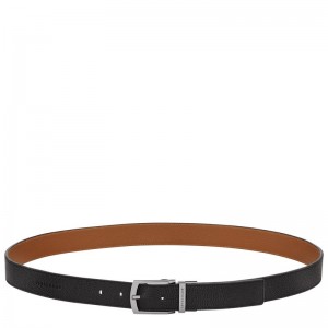 Longchamp Le Foulonné Belt Zwart | BODG01953