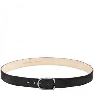 Longchamp Le Foulonné Belt Zwart | OKBF40756