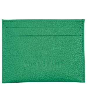 Longchamp Le Foulonné Cardholder Groen | NQGP70289