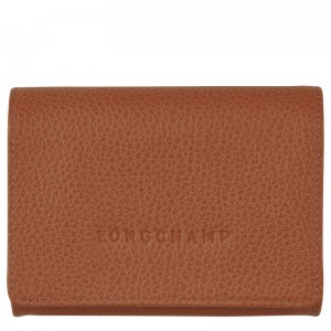 Longchamp Le Foulonné Coin Purse Caramel | BMGP08123