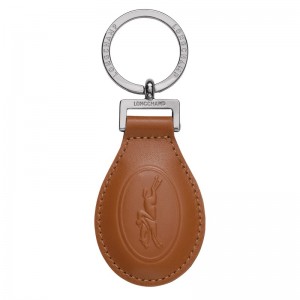 Longchamp Le Foulonné Key-rings Caramel | ZDOG38524