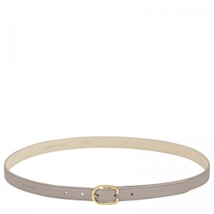 Longchamp Le Foulonné Ladies' Belt Turtledove | KVRC35084