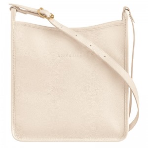 Longchamp Le Foulonné M Crossbody Bag Paper | YQXV46193