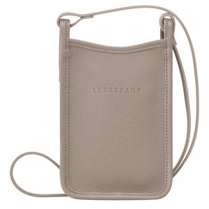 Longchamp Le Foulonné Phone Case Turtledove | SXHV91724