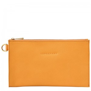 Longchamp Le Foulonné Pouch Abrikoos | OSVG12504