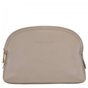 Longchamp Le Foulonné Pouch Turtledove | BFHA40795