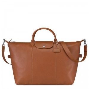 Longchamp Le Foulonné S Travel Bag Caramel | SFAI80124