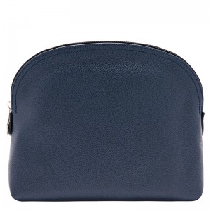 Longchamp Le Foulonné Toiletry Case Donkerblauw | SDYG60932