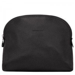 Longchamp Le Foulonné Toiletry Case Zwart | LTWI67495