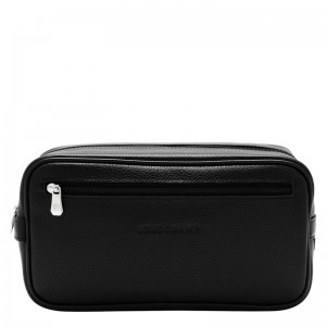 Longchamp Le Foulonné Toiletry Case Zwart | FMCK71906