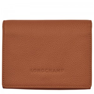 Longchamp Le Foulonné Wallet Caramel | GYVN20916