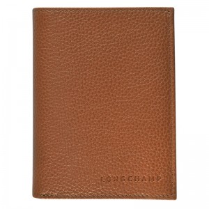 Longchamp Le Foulonné Wallet Caramel | IGUN70123