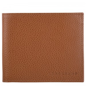 Longchamp Le Foulonné Wallet Caramel | QJRF28403