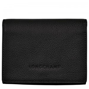 Longchamp Le Foulonné Wallet Zwart | NFVR96270