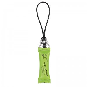 Longchamp Le Pliage Energy Key Ring Groen Licht | UIVB47260