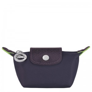 Longchamp Le Pliage Green Coin Purse Bilberry | VIJU98260