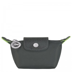 Longchamp Le Pliage Green Coin Purse Graphite | VRPW80374