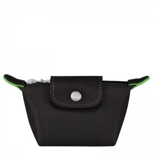 Longchamp Le Pliage Green Coin Purse Zwart | IHJO24970