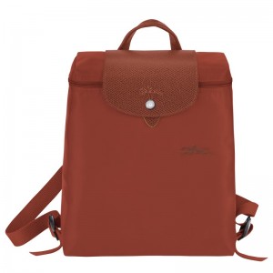 Longchamp Le Pliage Green M Backpack Chestnut | LDXI47918