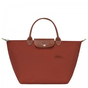 Longchamp Le Pliage Green M Handbag Chestnut | XVNT58963