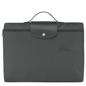 Longchamp Le Pliage Green S Briefcase Graphite | XJBI86759