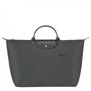 Longchamp Le Pliage Green S Travel Bag Graphite | ZTNF81697